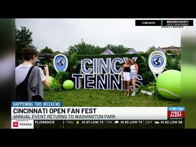 Cincinnati Open Fan Fest 1
